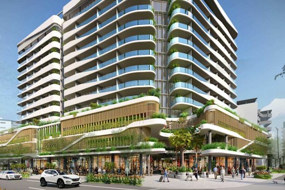 A design render of Avani Moloolaba, Queensland.