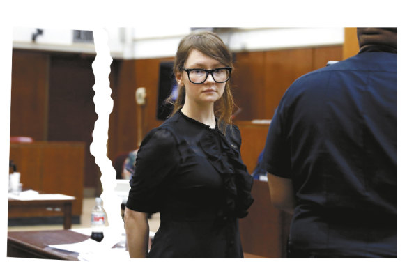 Russian-born fraudster Anna “Delvey” Sorokin, pictured here in April 2019, pretended to be a wealthy German heiress in New York.