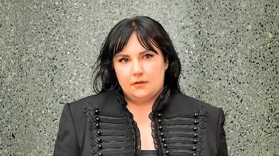 Lena Dunham promoting her book Famesick in New York earlier this month.