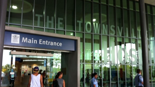 The three-year-old was taken to Townsville University Hospital where she was pronounced dead.