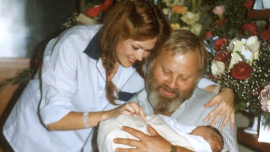 Jacqui and Vic Ramchen with their baby son Lev.