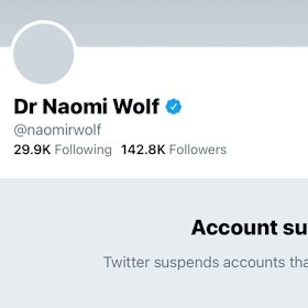 The author had more than 140,000 followers. 