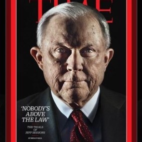 Jeff Sessions was featured on the cover of Time magazine this week.