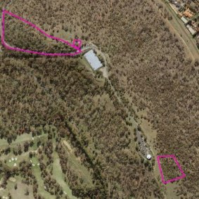 The sites of two patches of colourful plantings on Red Hill, now listed on the ACT Heritage Register. 