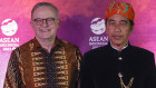 Prime Minister Anthony Albanese does ASEAN duty with Indonesia’s President Joko Widodo. 