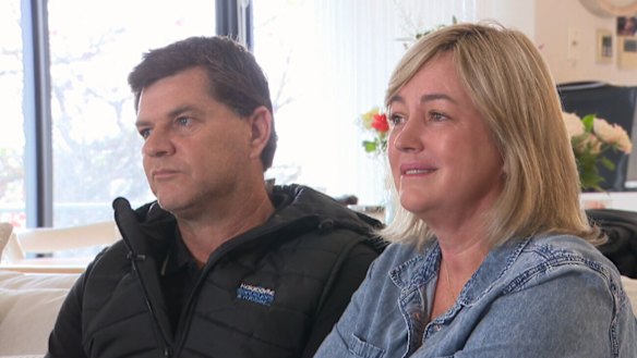 Daniel and Bianca Campo, parents of Nick Campo.