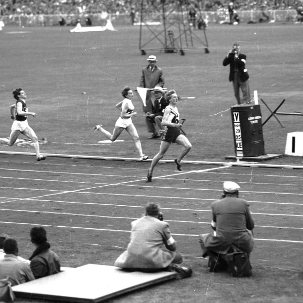 Betty Cuthbert in 1956.