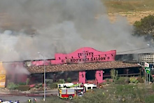 An iconic Queensland pub has been gutted after a massive fire broke out early this morning. 