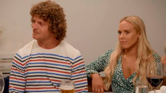 Things felt a little flat between Cass and Cummins on their date. 