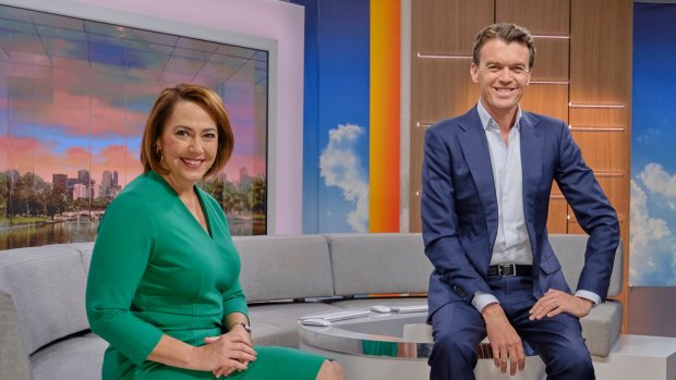 ABC News Breakfast hosts Lisa Millar and Michael Rowland have lifted the program's viewership.