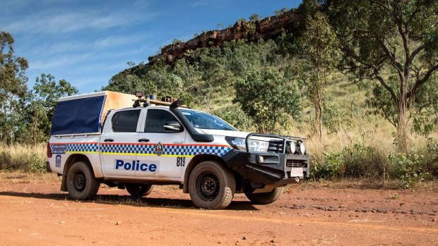 NT police are using drones to help find the missing tourist. 