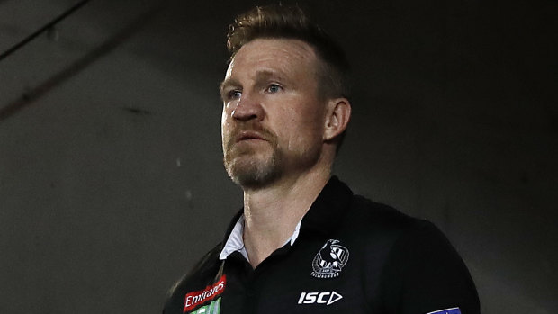 Run ragged: Nathan Buckley says his side struggled to deal with a red-hot West Coast.