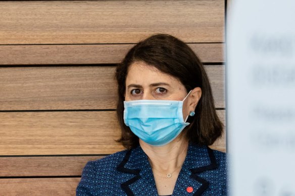NSW Premier Gladys Berejiklian is betting the economy can recover while public health measures restrict the spread of the virus.  