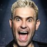 Comedian Simon Brodkin.