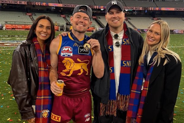 L_R: Tess Crosley, Lachie Neale, Ben Crosley, Jules Neale