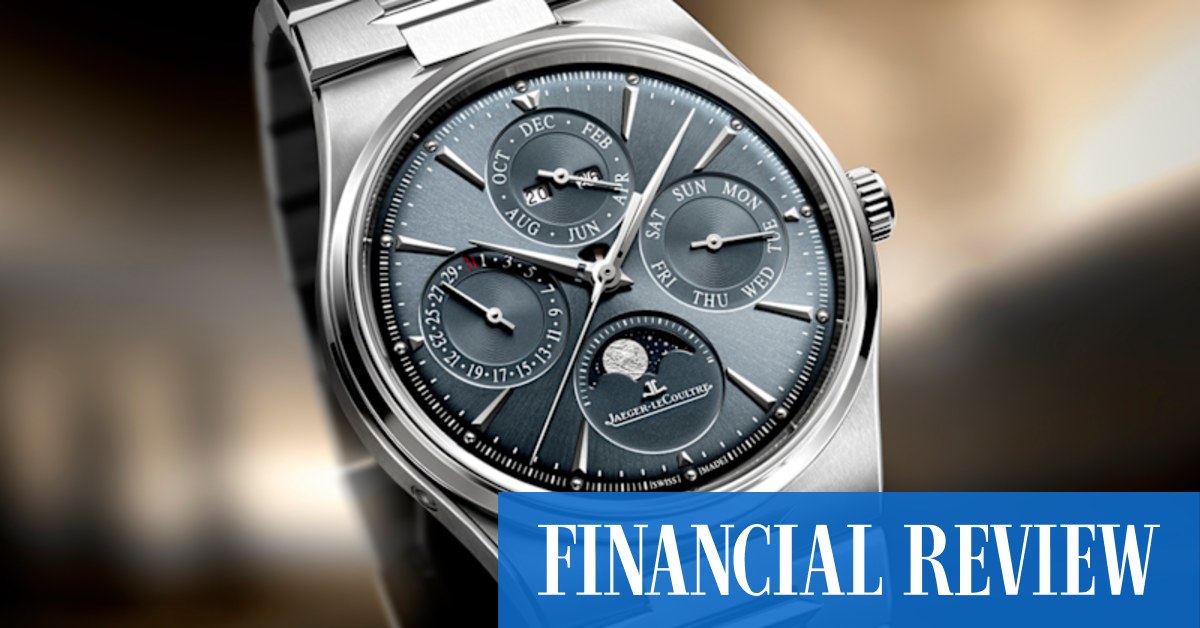 afr.com - Matthew Drummond - 'Not crazy price increases': Jaeger-LeCoultre's boss on watch trends