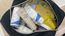 Travel skincare