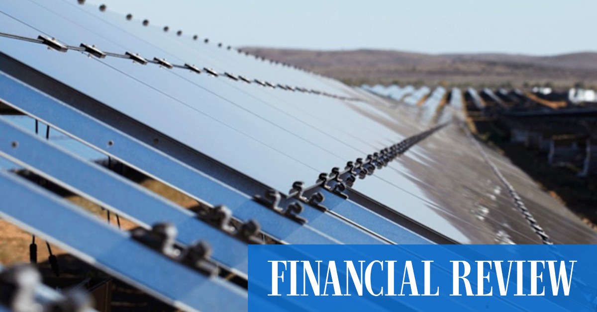 Green energy: Past year worst on record for new renewable projects: report - Vimarsana News