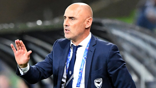 Kevin Muscat believes that the style of play in the A-League is slow.