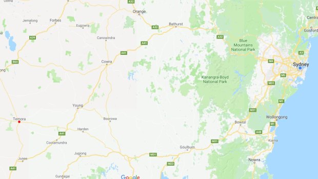The seven-year-old boy was killed by a reversing ute in Tamora, 418 kilometres south-west of Sydney, on Sunday afternoon.