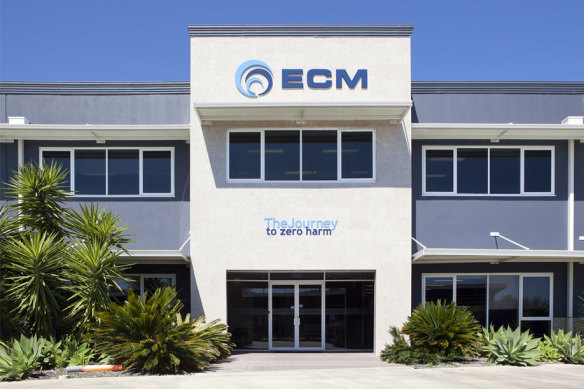 ECM's Henderson office.