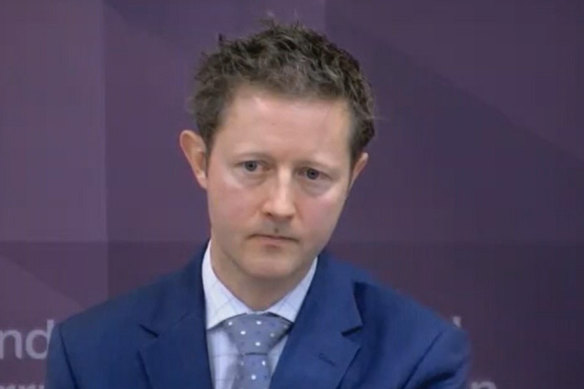 Counsel assisting the IBAC inquiry Chris Carr, SC.