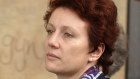 Kathleen Folbigg, then age 35, leaves the Supreme Court of NSW on April 3, 2003. 