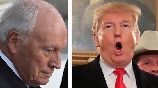 Dick Cheney is among the senior military figures who issued the warning to Donald Trump.
