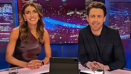 Melanie Bracewell and Tim McDonald host The Cheap Seats on Ten.