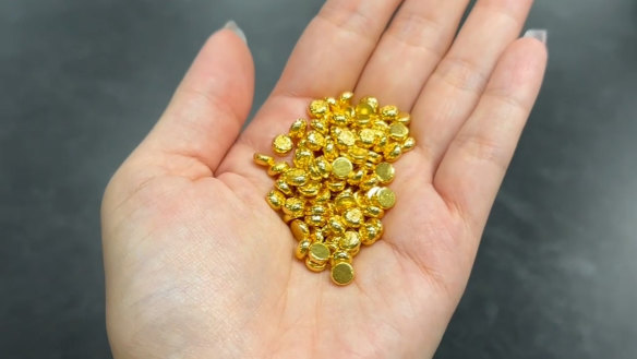 Gold beans have become a popular investment among younger generations of Chinese.