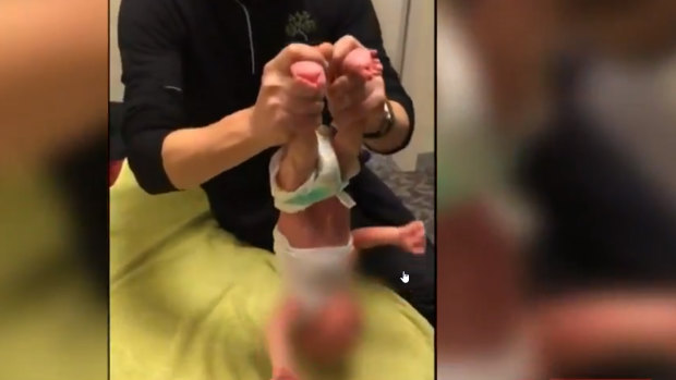A disturbing Facebook video of a Melbourne chiropractor performing a controversial treatment on an infant has resulted in him being referred to regulators as medical groups denounce the practice.