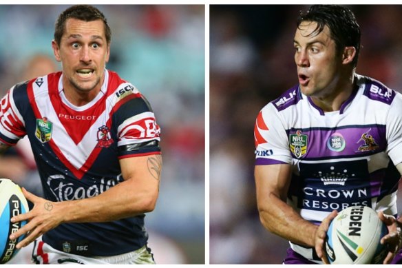 The Roosters’ move for Cooper Cronk took Mitchell Pearce by surprise.