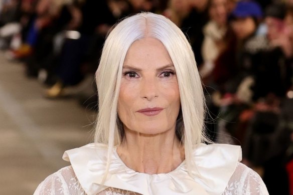 Rachel Waller at New York Fashion Week earlier this year.