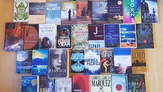 A selection of apocalyptic offerings.