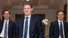 (left to right) Evan Hattersley, Cameron Blanks and Andrew Charlier from Pacific Equity Partners.