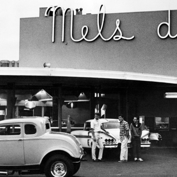 American Graffiti was set in the outwardly more innocent period before the tumultuous 1960s. 