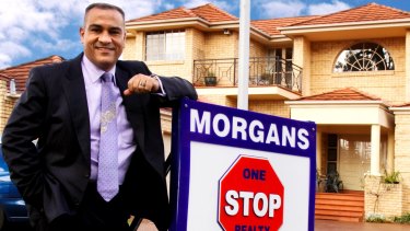Sid Morgan worked as a real estate agent after leaving the police force.  