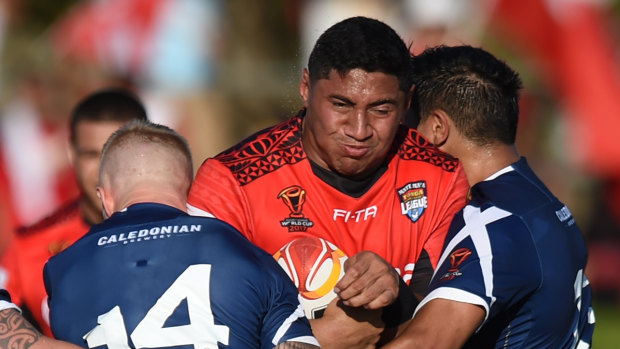 Pulling power: Tongan star Jason Taumalolo is one of the big drawcards for the proposed Test.