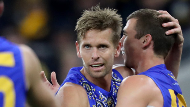 Eagles coach Adam Simpson said it was important for the club's leaders to show the way.