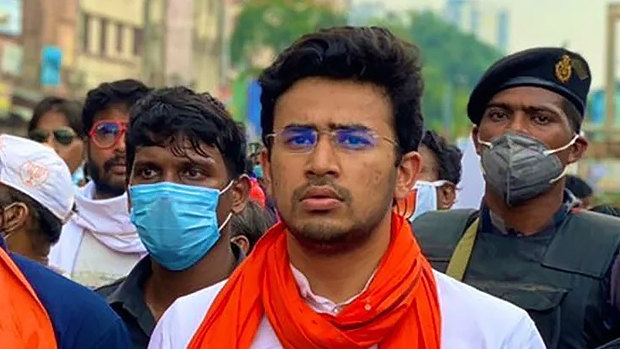 Nationalist Indian MP Tejasvi Surya.