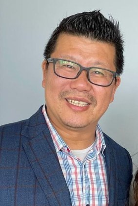 Melbourne businessman Allen Ng