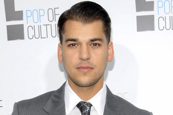 Rob Kardashian, pictured here in 2012, was noticeably absent from the reunion special. 