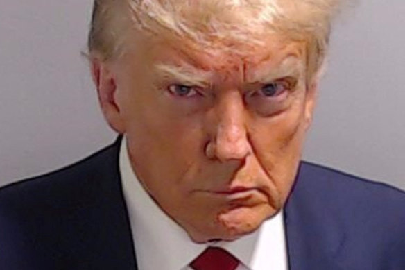 Donald Trump’s Georgia mugshot.