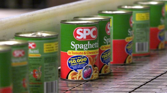 SPC's Shepparton factory employs around 500 workers. 