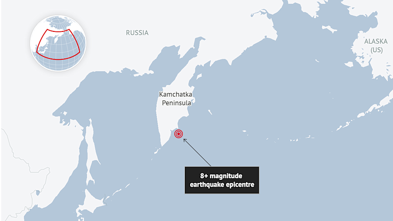 ‘Strongest in decades’: Magnitude 8.7 earthquake in Russia sparks 4m-tsunami warnings