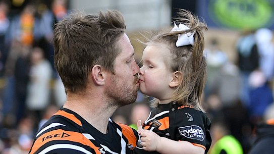 Chris Lawrence was heartbroken when he returned home from New Zealand and his daughter Emme didn't recognise him.