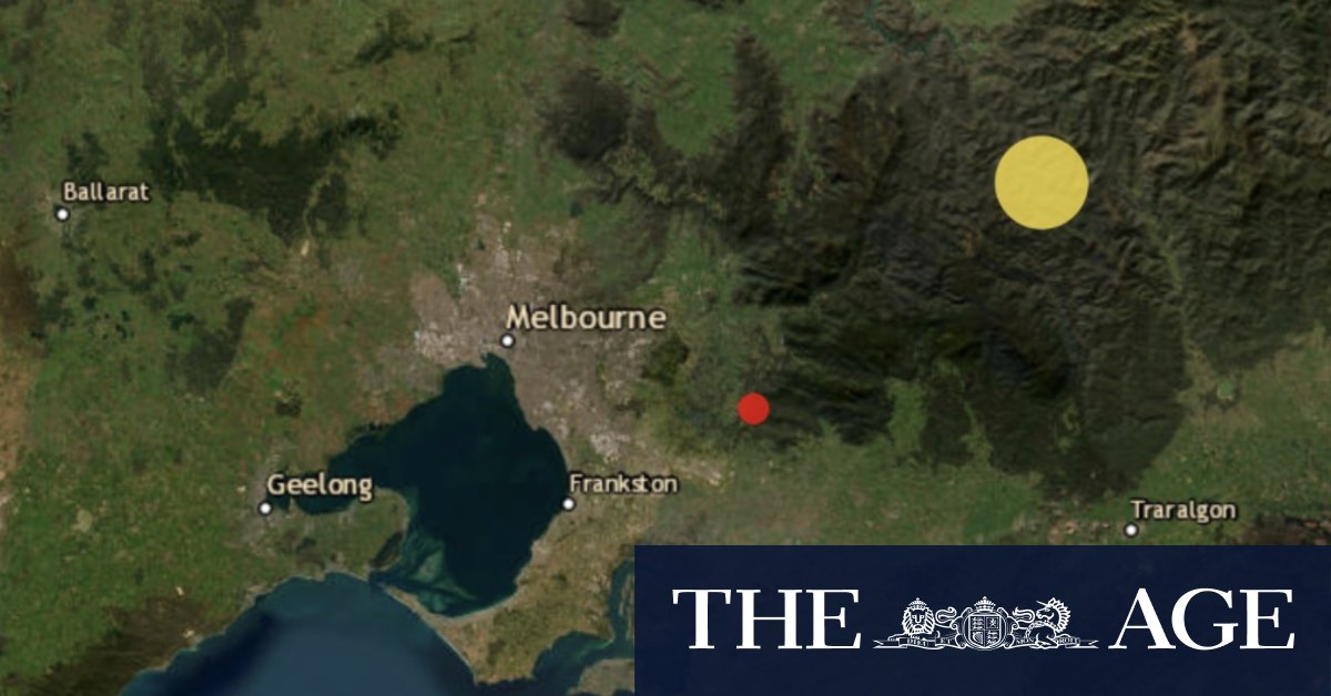 Melbourne earthquake: Gembrook tremor barely shakes window – Asr