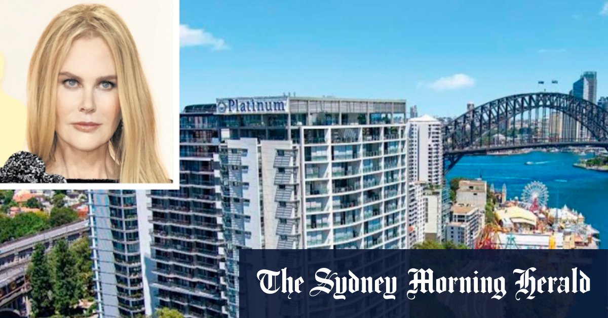Nicole Kidman buys $7.7 million Milsons Point pad - Vimarsana News