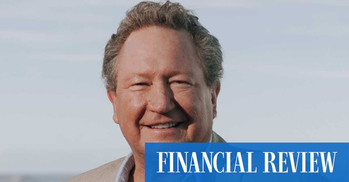 Andrew Forrest threatens to block Huon sale to JBS on animal, green grounds - Vimarsana News