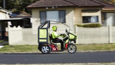 australia post trike